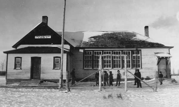 The original Lemberg School building