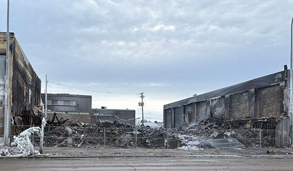 Remains of the Manwin Hotel