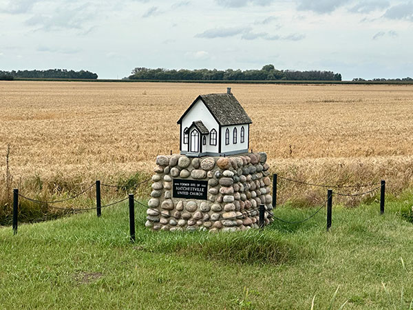 Matchettville United Church commemorative monument