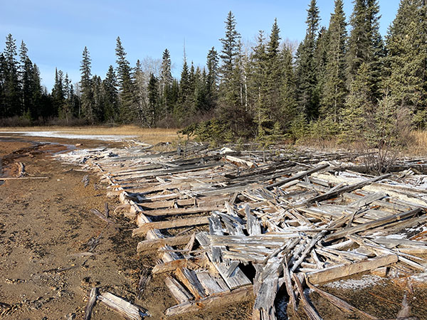 Remains of the McArdle Salt Works
