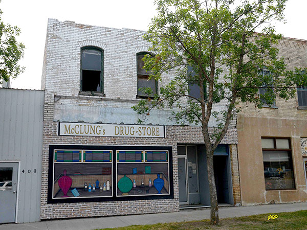 The former McClung Drug Store