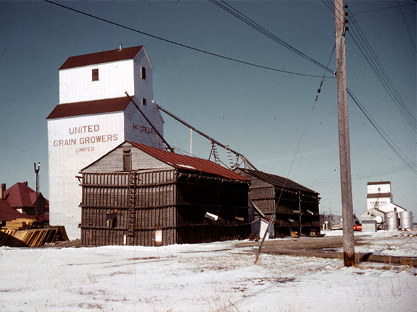 United Grain Growers elevator at McCreary