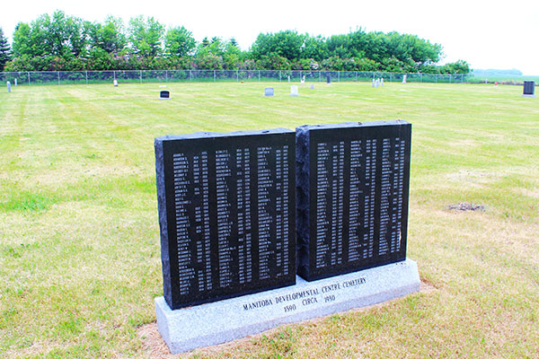List of persons buried in the Manitoba List of persons buried in the Manitoba Development Centre Cemetery between c1890 and c1930