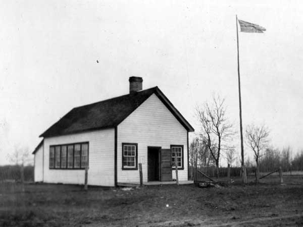 The original Meadowvale School building