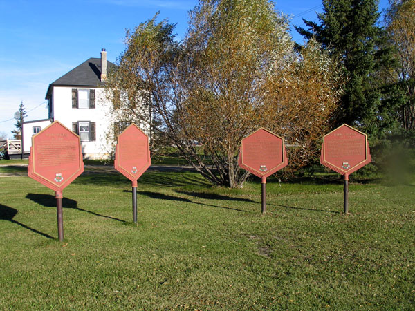 Breland and Falcon commemorative plaques