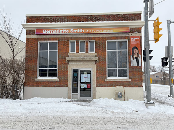 The former Bank of Montreal Building on Selkirk Avenue