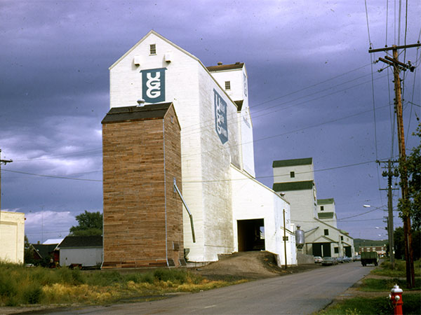 United Grain Growers grain elevator at Minnedosa