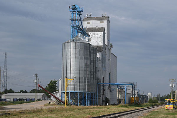 The former United Grain Growers grain elevator at Morden