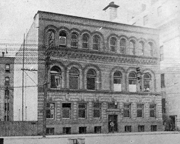 Original Manitoba Telephone System Building on Portage Avenue East