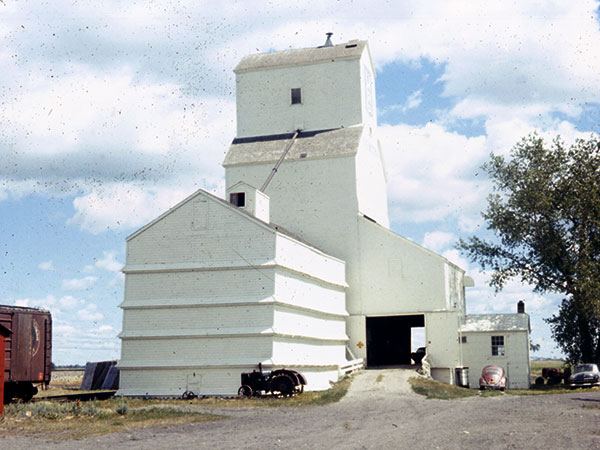United Grain Growers grain elevator at Newton Siding