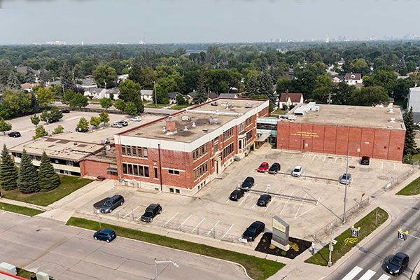 Aerial view of Norberry School