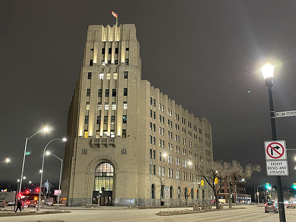 Aerial view of Federal Building