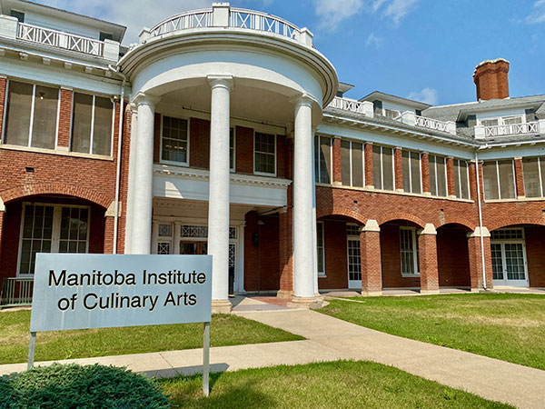 The former Nurses’ Residence, now the Manitoba Institute of Culinary Arts at Assiniboine Community College
