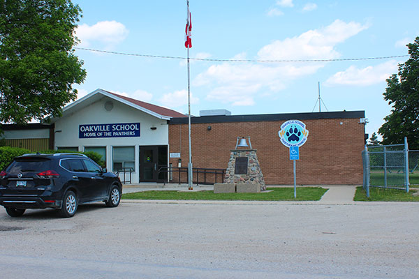 Oakville School and commemorative monument