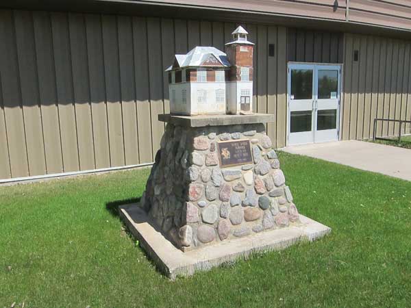 Ochre River School commemorative monument