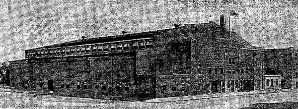 Architectural concept for the Olympic Rink