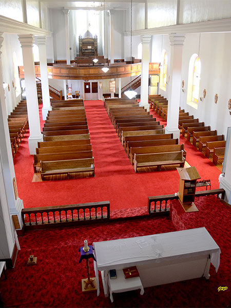 Interior of Our Lady of Seven Sorrows Roman Catholic Church