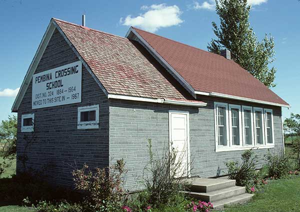 The former Pembina Crossing School building