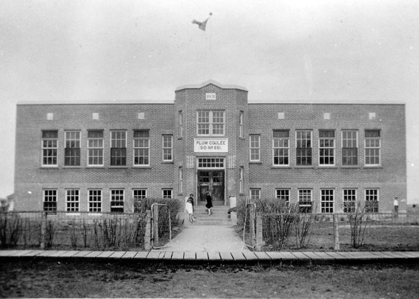 Plum Coulee School, built in 1931