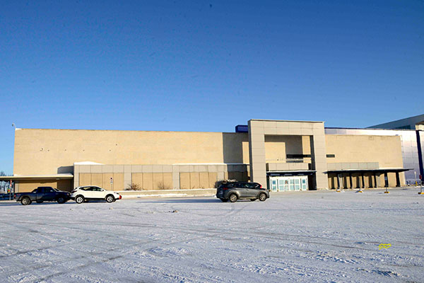 The former Sears store in the Polo Park Shopping Centre