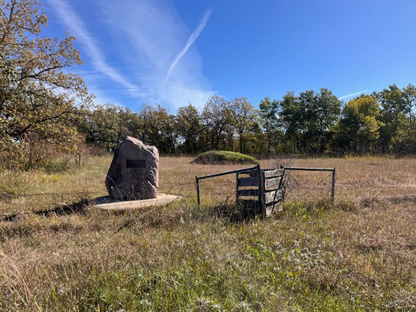 Rae School commemorative monument
