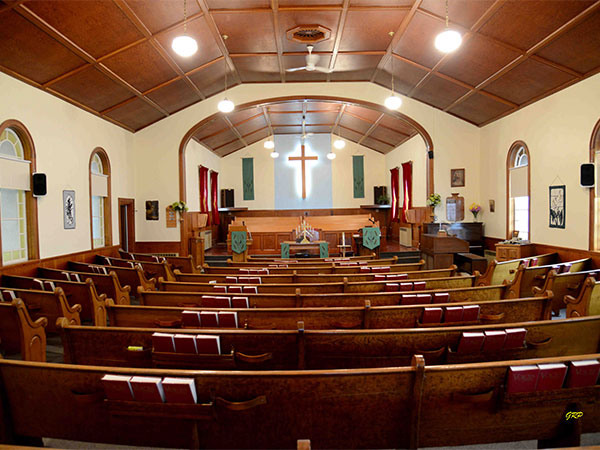 Interior of Reston United Church