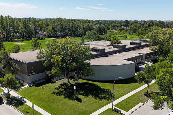 Aerial view of R. H. G. Bonnycastle School