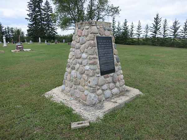 Roseville Anglican Church commemorative monument