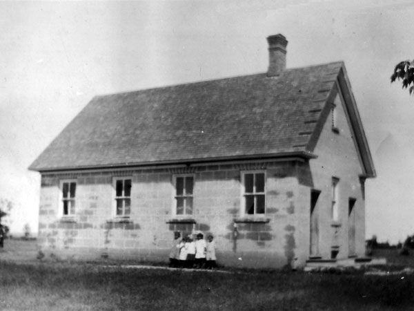 The original Rounthwaite School building