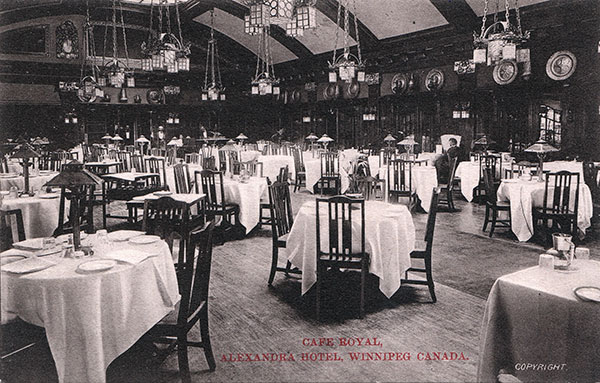 Cafe Royal in the Royal Alexandra Hotel