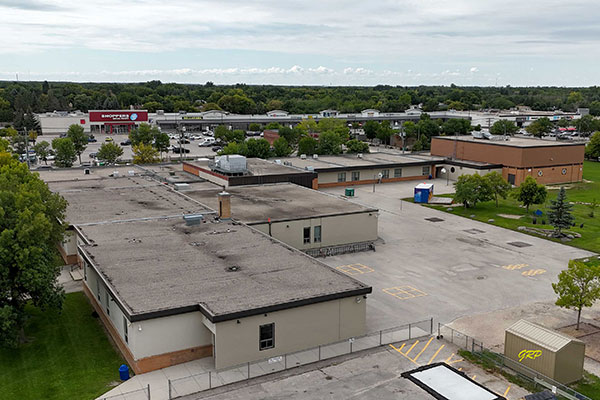 Aerial view of Royal School