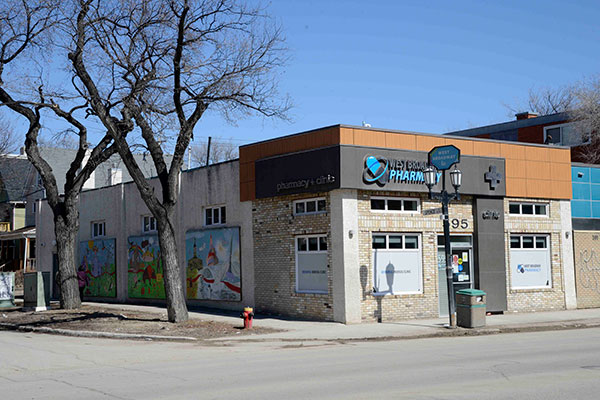 Former Safeway store on Broadway West in Winnipeg