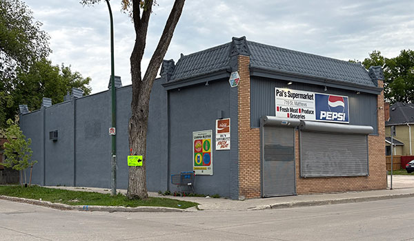 Former Safeway store on St. Matthews Avenue in Winnipeg