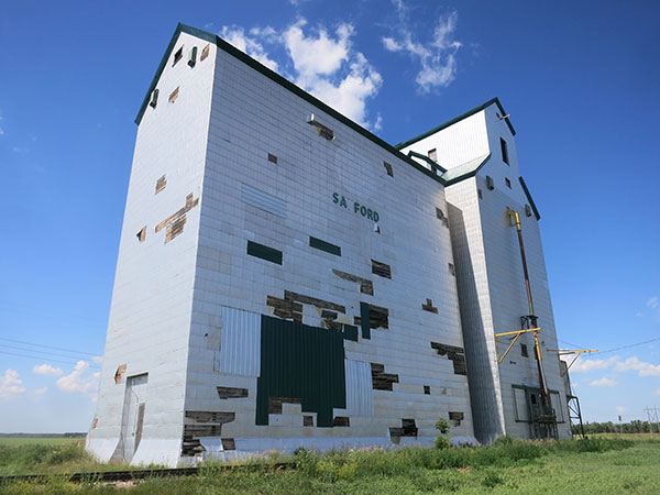 Former Manitoba Pool Grain Elevator at Sanford