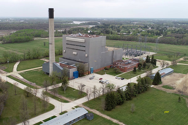 Aerial view of Selkirk Generating Station