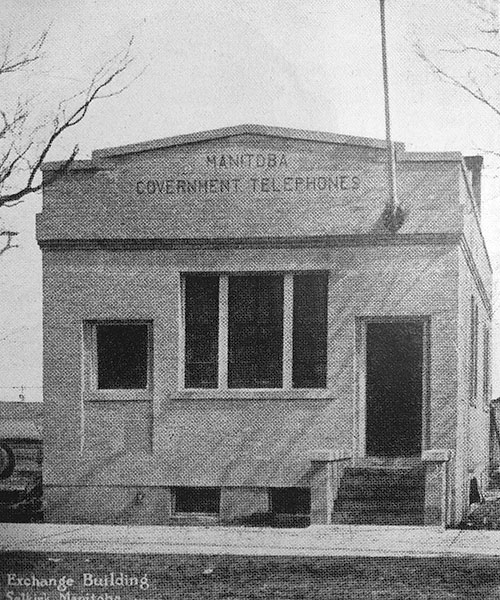 Manitoba Telephone Exchange Building at Selkirk