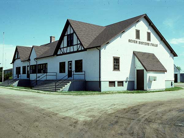 The former Seven Sisters Falls School, Post Office, and Store