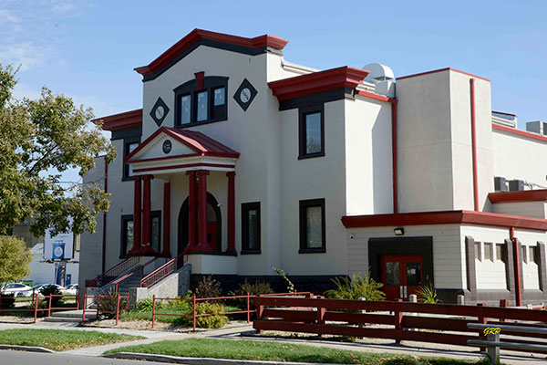 The former Shaarey Zedek Synagogue