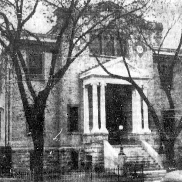 The former Shaarey Zedek Synagogue