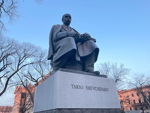 Taras Shevchenko commemorative monument