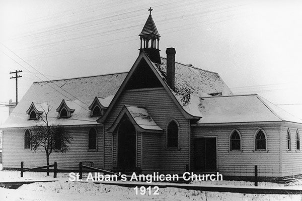 St. Alban’s Anglican Church following additions in 1910 and 1911