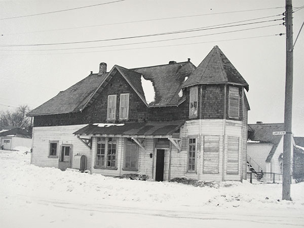 The former Canadian Northern Railway station in St. Boniface