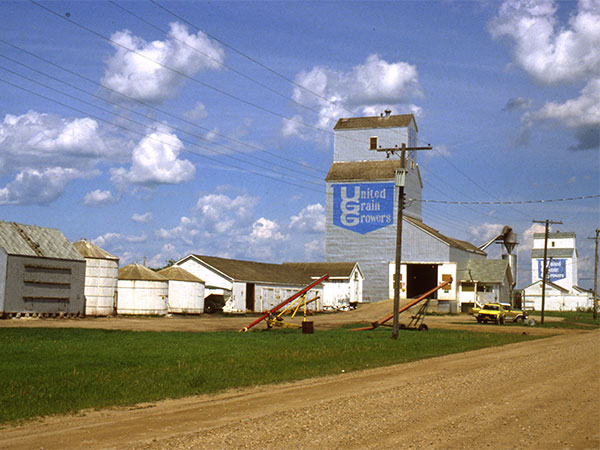 United Grain Growers Grain Elevator at St. Claude
