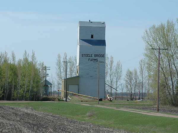 Former Federal grain elevator after being sold to private ownership