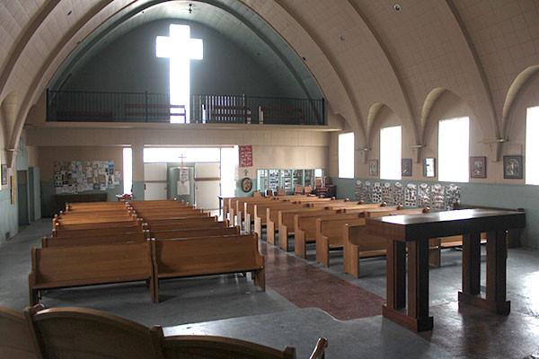 Interior of Ste. Elizabeth Roman Catholic Church