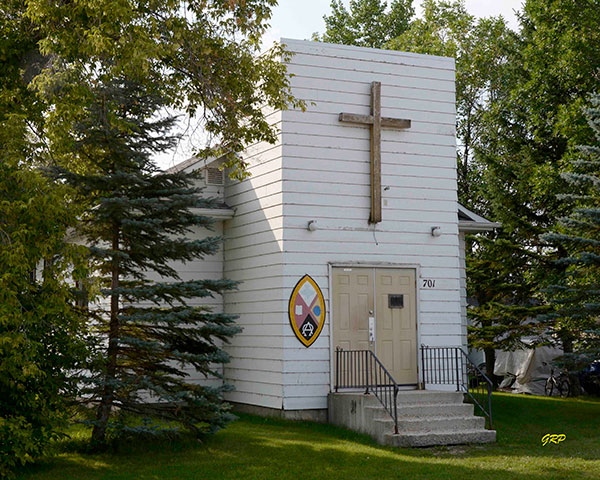 The former Pennarun School building, now Ste. Rose du Lac United Church