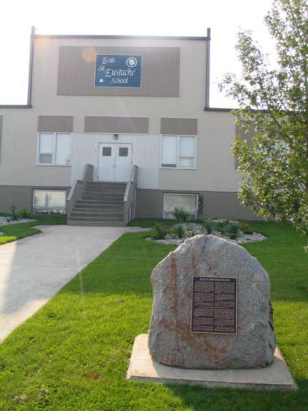 St. Eustache School commemorative monument