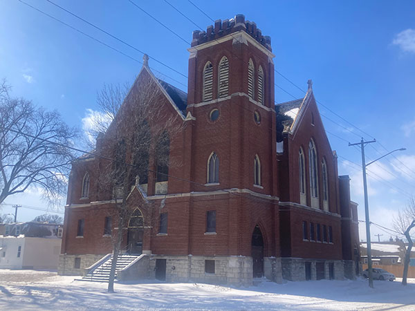 The former St. Giles Presbyterian Church