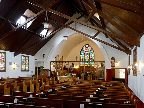Interior of St. James Anglican Church