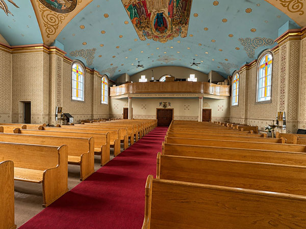 Interior of the Ukrainian Orthodox Cathedral of St. Mary the Protectress